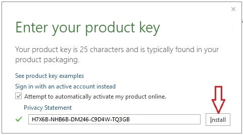 activate visio 2019 with product key
